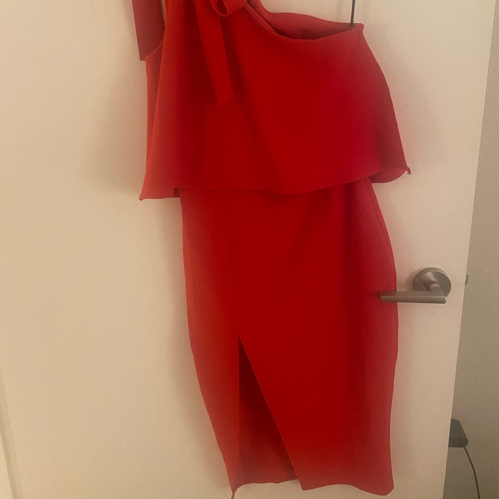 Red dress